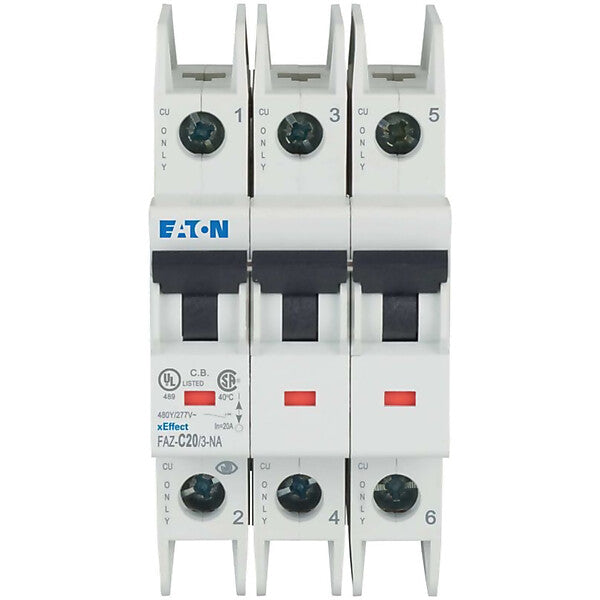 Eaton Leitungsschutzschalter C-Char 20A 3p FAZ-C20/3-NA